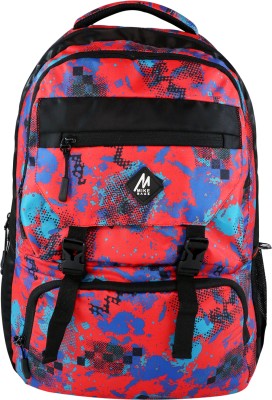 Mike Kindle Backpack - Red Waterproof School Bag(Red, 22 L)