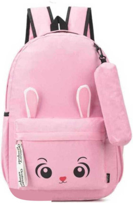 HouseOfCommon Women and Men Backpack 25 L Backpack(Pink)