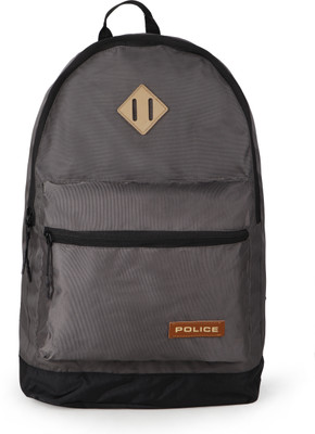 Police ZEKEY BACKPACK- BLACK / BLACK 25 L Laptop Backpack(Grey)