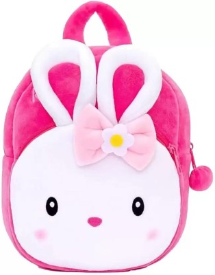 MAURYA ENTERPRISES Best Quality School Bag for Kids Soft Plush Backpack for Small Kids Nursery Bag 10 L Backpack(Pink)