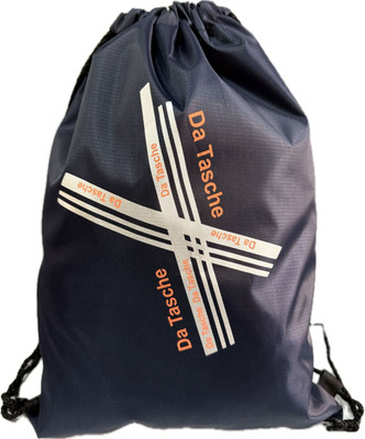 Da Tasche Drawstring Blue 5 L Backpack(Blue)