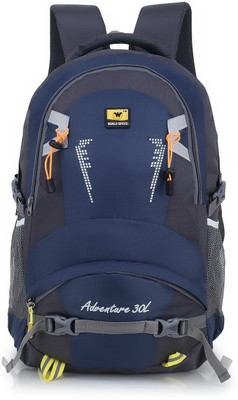 World Speed Print Fashionable Trendy Stylish Premium quality college & School Casual Bag For Boys & Girls Mens Laptop Backpack 28 L Laptop Backpack(Blue)