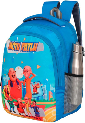 ARISTOTOUR Motu Patlu 30 Litre Nursery (LKG/UKG/1st to 5th std) Boys Girls Kids School Bag 30 L Backpack(Multicolor)