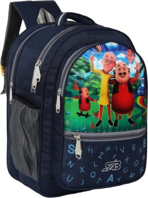 SAB Bags Trendy Primary Kids School Bag LKG to 3rd Standard Unisex Waterproof 30 L Backpack(Blue)