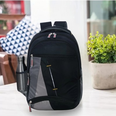 robustroyal Backpack Medium 30 L Laptop Backpack Laptop Backpack/Office Bag/School Backpack 30 L Laptop Backpack(Black, White)