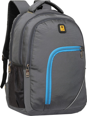 Blowzy Bags Hot Selling Polyester Casual School Book Bag for Youth College Laptop Backpack Waterproof School Bag(Grey, Blue, 30 L)