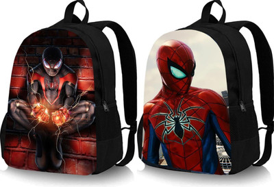 khatushyam collection A_DGTL-021 & SPIDER-04_@@_1PC_abc 30 L Backpack(Multicolor, Black)