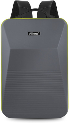 Aliens Travel Hard Shell ABS Material with 7 Multi-utility Compartments Mercury Series 21 L Laptop Backpack(Grey)