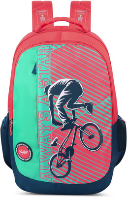 SKYBAGS Squad Pro 02 Teal 37 L Backpack(Multicolor)