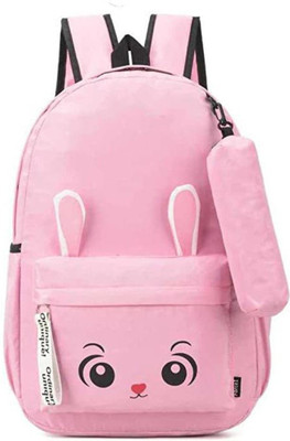 Dowet BUNY-BKPACK-PINK-1PC-AA_5_10 10 L Backpack(Pink)