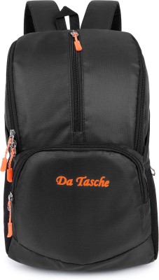 Da Tasche Daypack Black 25 L Backpack(Black)