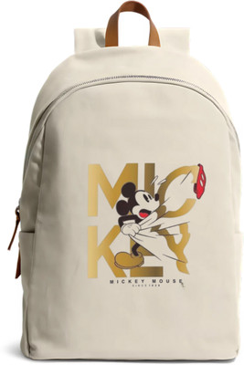 Cavora Stylish Canvas Backpack for College, Office, School & Outdoor Use 12 L Backpack(Beige)
