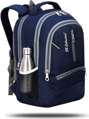 SBCOLLECTION Reflective Strip Waterproof Office/School/College/Business/Travel Bag Unisex 30 L Backpack(Blue)