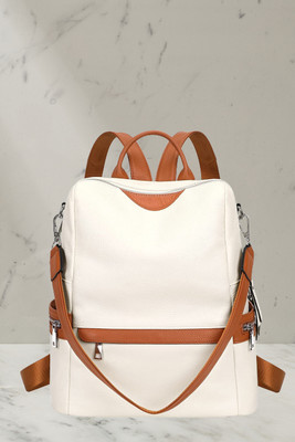 ProArch Women's Fashion Backpack Purses Multipurpose Design Handbags and Shoulder Bag 25 L Backpack(White)
