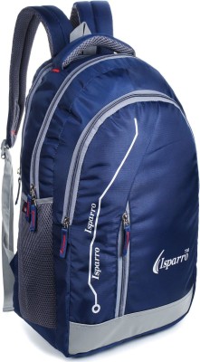 Isparro Light Weight Backpack| Casual Bags| Laptop backpack|Bags for Mem & Women 35 L Backpack(Blue)