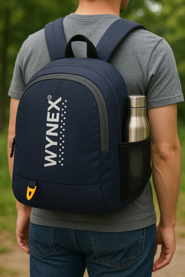 wynex TechGuard Pro Laptop Backpack 30 L Laptop Backpack(Blue)