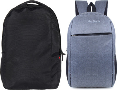 Da Tasche Arc Dry 32L BK 30 L Laptop Backpack(Black, Grey)