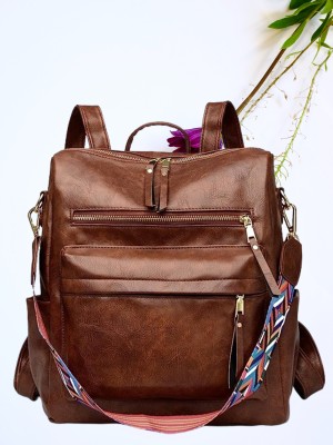 ProArch Women's Fashion Backpack Purses Multipurpose Design Handbags and Shoulder Bag 25 L Backpack(Tan)