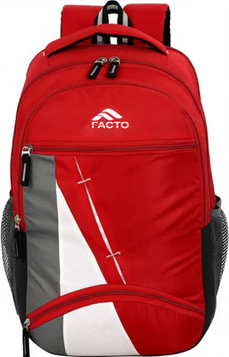 facto Bagpack school college, travel, office bag,laptop bag, 30 L Laptop Backpack(Black)