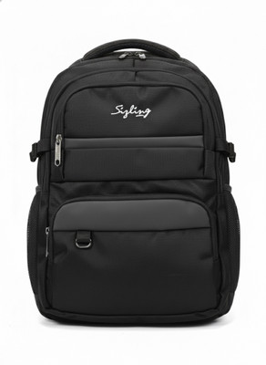sizling LAPTOP BACKPACK BLACK 48 L Backpack(Black)