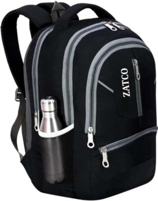 ZATCO Medium 30 L Laptop Backpack Medium Waterproof School Bag/College Bag 30 L Laptop Backpack(Black)