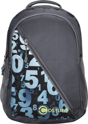 CK CREATION Numbers Print Waterproof School Bag for Boys Girls Laptop Backpack for Men Women 30 L Laptop Backpack(Multicolor)