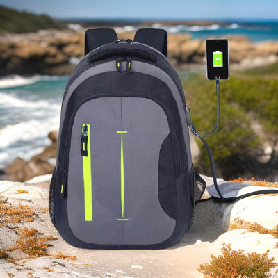 JairaJ backpack for men backpack bags bagpack 35 L Backpack(Black)