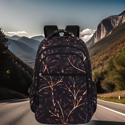 JairaJ backpack for men backpack bags bagpack(S-19.1*14) 34 L Laptop Backpack(Black)