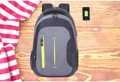 Shivra backpack for men backpack bags bagpack 35 L Laptop Backpack(Black)