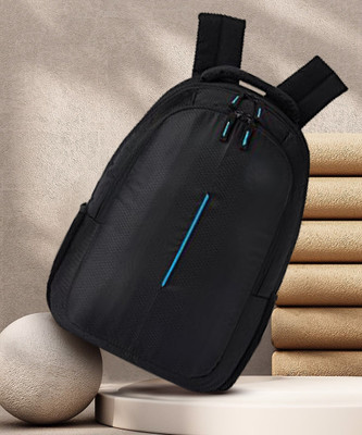 DEEP DAZZLING Unisex Casual Laptop Backpack for Travel / School /Collage / Office 23 L Trolley Laptop Backpack(Black)