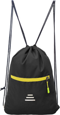 Cp Bigbasket 3-Bar-DS-Black-YellowZip_20 12 L Backpack(Black, Yellow)
