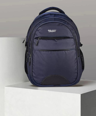 Galaxy Craft Blue Color Design Five Zipper Backpack 40 L Backpack(Blue)
