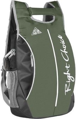 RIGHT CHOICE (2210) black mehndi green stylish quality college school casual backpack boy & girl 5 Backpack 5 L Backpack(Green, Black)
