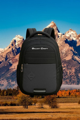 Galaxy Craft Multipurpose Laptop Backpack | Stylish School & Travel Bag 32 L Backpack(Black)