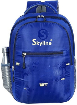 SKYLINE Versatile For Work,College and Travel 35 L Laptop Backpack(Blue)