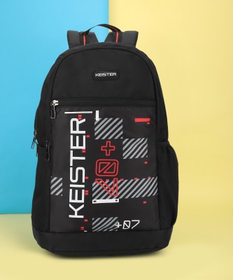 KEISTER Versatile backpack for any occasion. Comfortable straps, multiple pockets 25 L Backpack(Black)