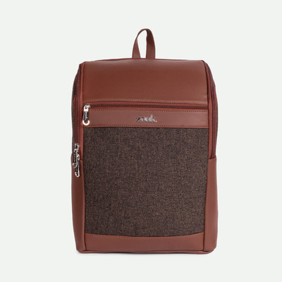 ZOUK Amalia Backpack (Large) - Bristel 14.7 L Backpack(Brown)