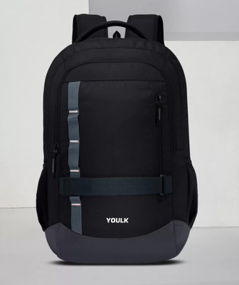 YOULK-BAGS-3-Compartment-Premium-Quality-Office-College-School-Laptop-Bag-48-L-Backpack-Black