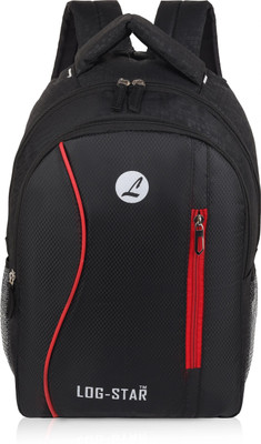 Log-Star 29L Laptop Backpack For Boy & Girls School College & Office 92 L Laptop Backpack(Black)