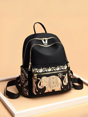 JAISOM Small Classic For Women's & Girls ( ) 15 L Backpack(Black)