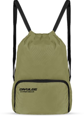 divulge Backpack Meteor Drawstring Bag PUNCH Daypack, Drawstring bag, Sport Bag 19 L Backpack(Beige)