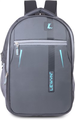 LEWYN For Unisex Casual Office/School/College/Business Travel Bag With Rain Cover 35 L Laptop Backpack(Grey)