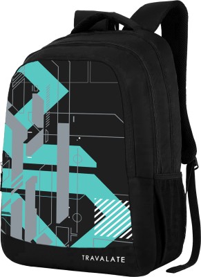 Travalate Polyester 37L Men Women Multi-Pockets Laptop Backpack for Office - College 37 L Laptop Backpack(Blue)