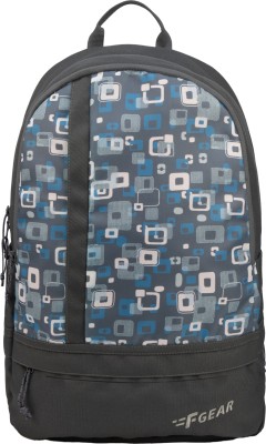 F GEAR Burner Oxford Grey Square 19 L Backpack(Grey)