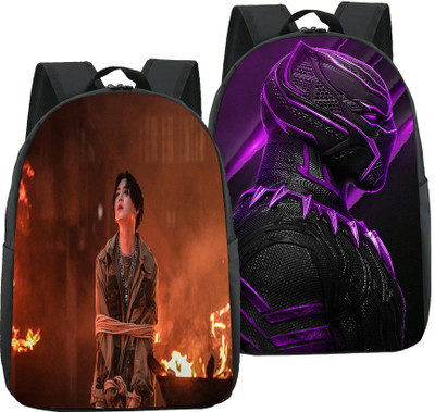 khatushyam collection DGTL-07+PRPLPANTHER-COMBOb 30 L Laptop Backpack(Black)