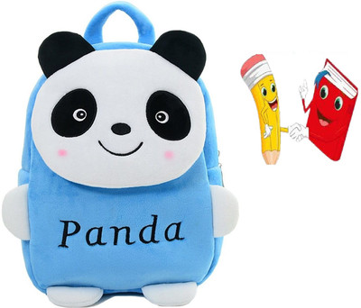 Bluemoon School Bag For Kids Soft Plush Backpack For Small Kids Nursery/Picnic School Bag 11 L Backpack(Blue)