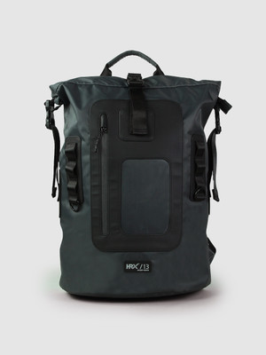 HRX by Hrithik Roshan Unisex Dark Grey Roll Top Zip Closure Backpack 23 L Backpack(Grey)