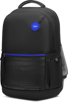 SKYBAGS Propack Plus 17 Inch Compatible Laptop Backpack | 3 Compartments with Rain Cover 36 L Laptop Backpack(Black)