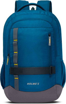 HOLME'S Laptop Backpack 1007, 3 Compartment Premium Quality,With Internal Organiser 48 L Backpack(Blue, Grey)