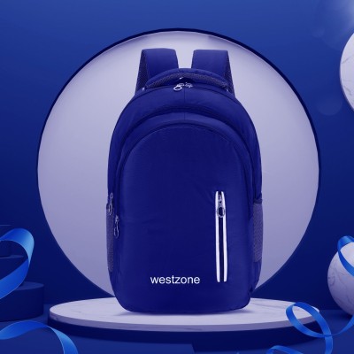 WESTZONE 27L Casual Waterproof Laptop Bag/Backpack for Men Women Boys Girls 27 L Backpack(Blue)